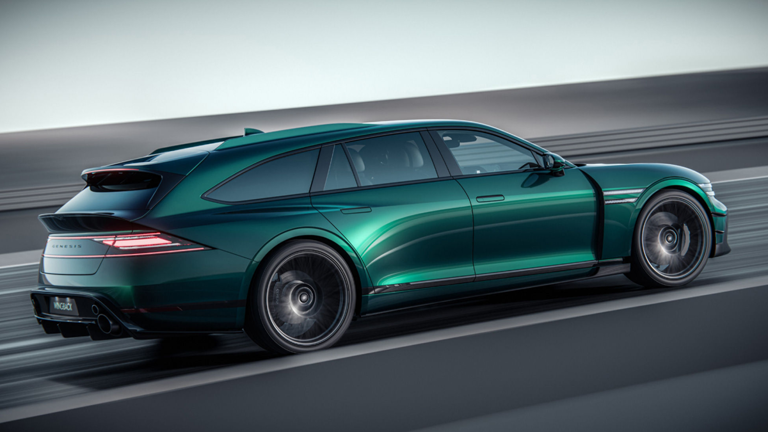 The resurgence of performance wagons: Genesis G90 Wingback concept ...