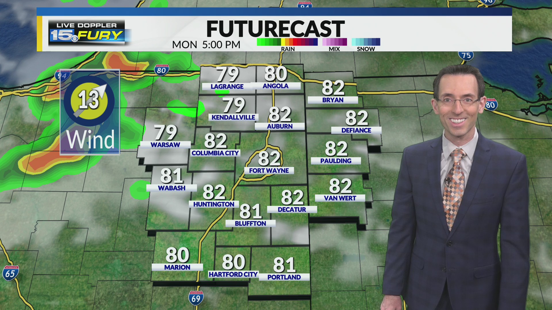 Tracking storm potential