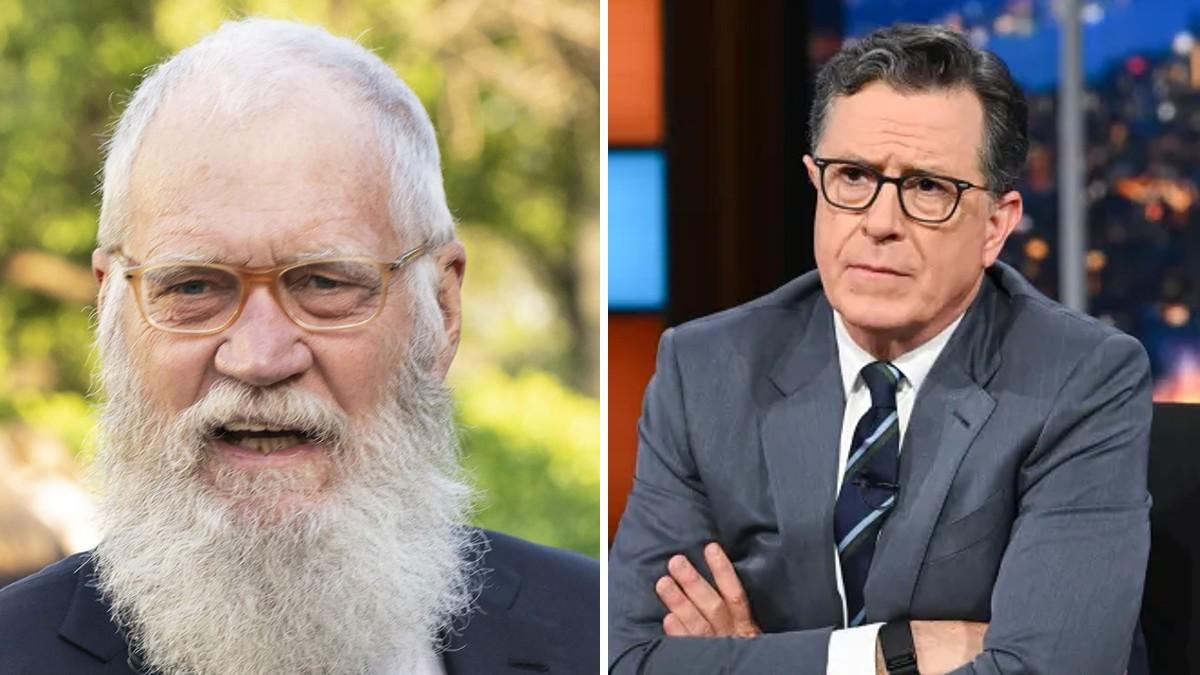 Late-night veteran David Letterman sounds off on Stephen Colbert's ...