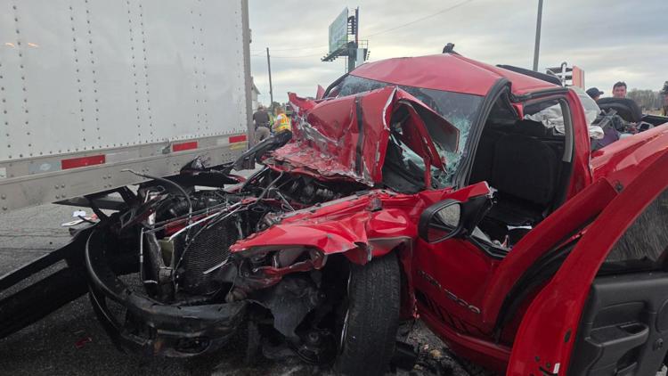 2 airlifted after car crash near Grissom Air Force Base