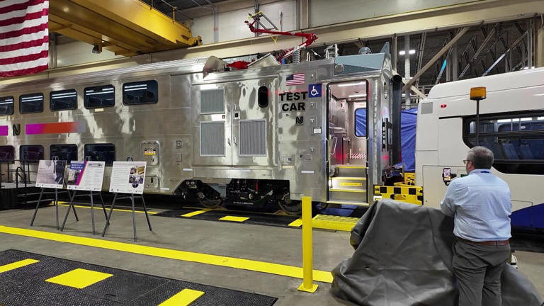 First look at NJ Transit's new multi-level trains shows high-tech upgrades