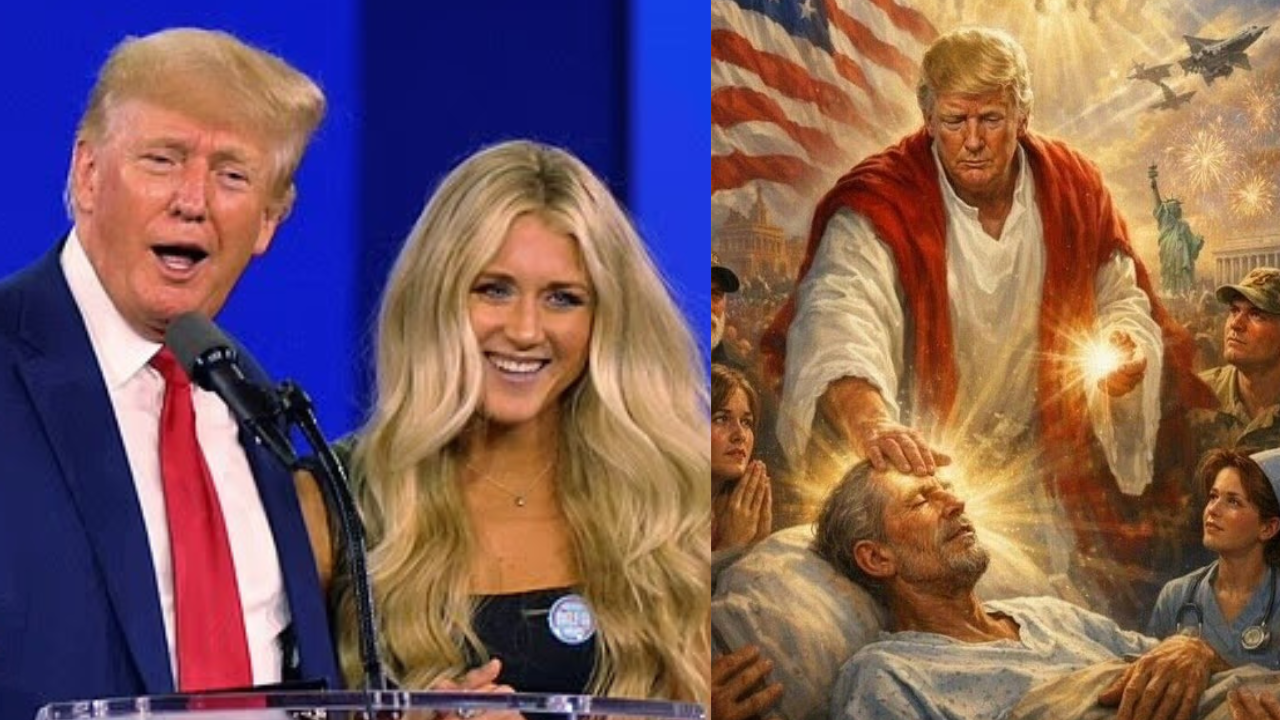 Why he'd post this: Riley Gaines questions Donald Trump after ...