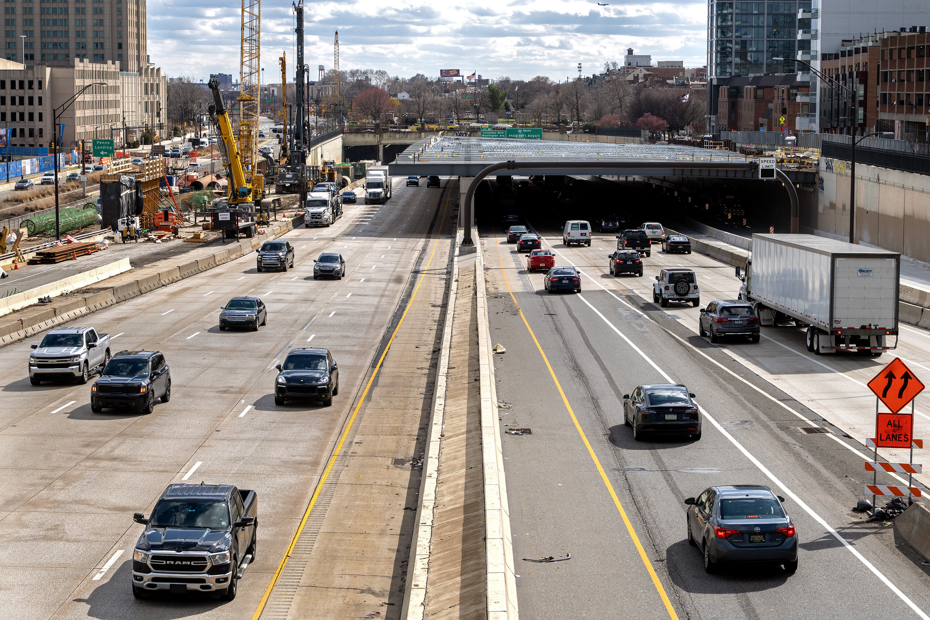 Parts of I-95 in Philly are closed overnight this week