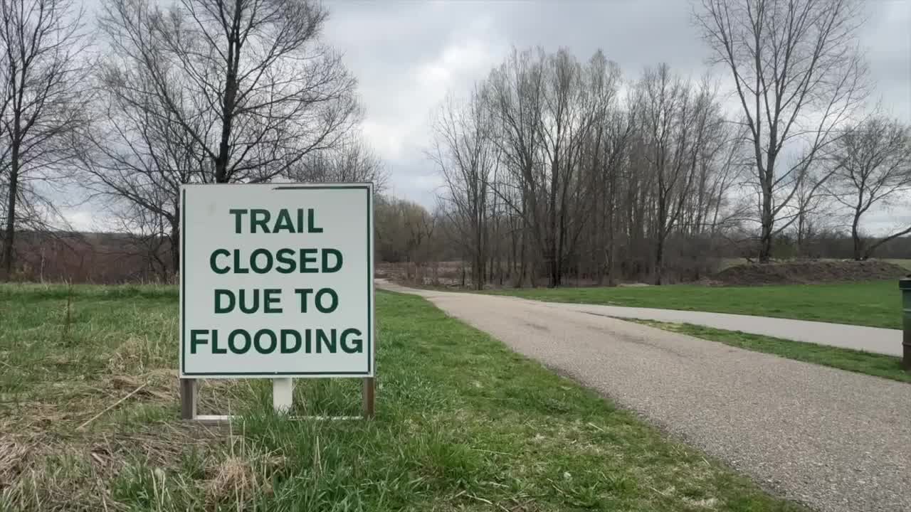 Rising water levels keep popular Ada trail closed for weeks