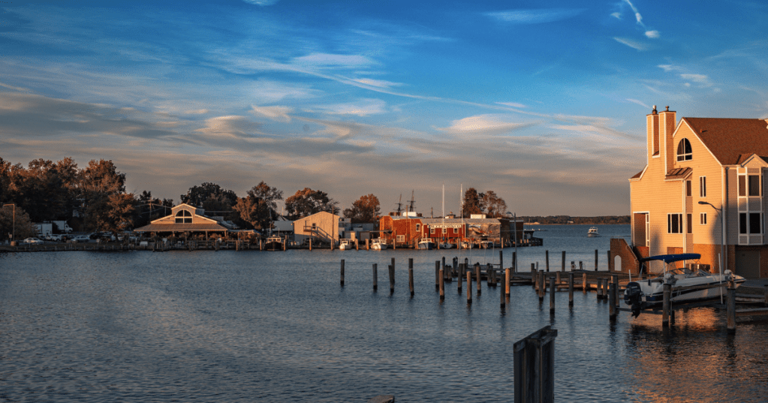 This little-known waterfront town in Maryland is pure magic
