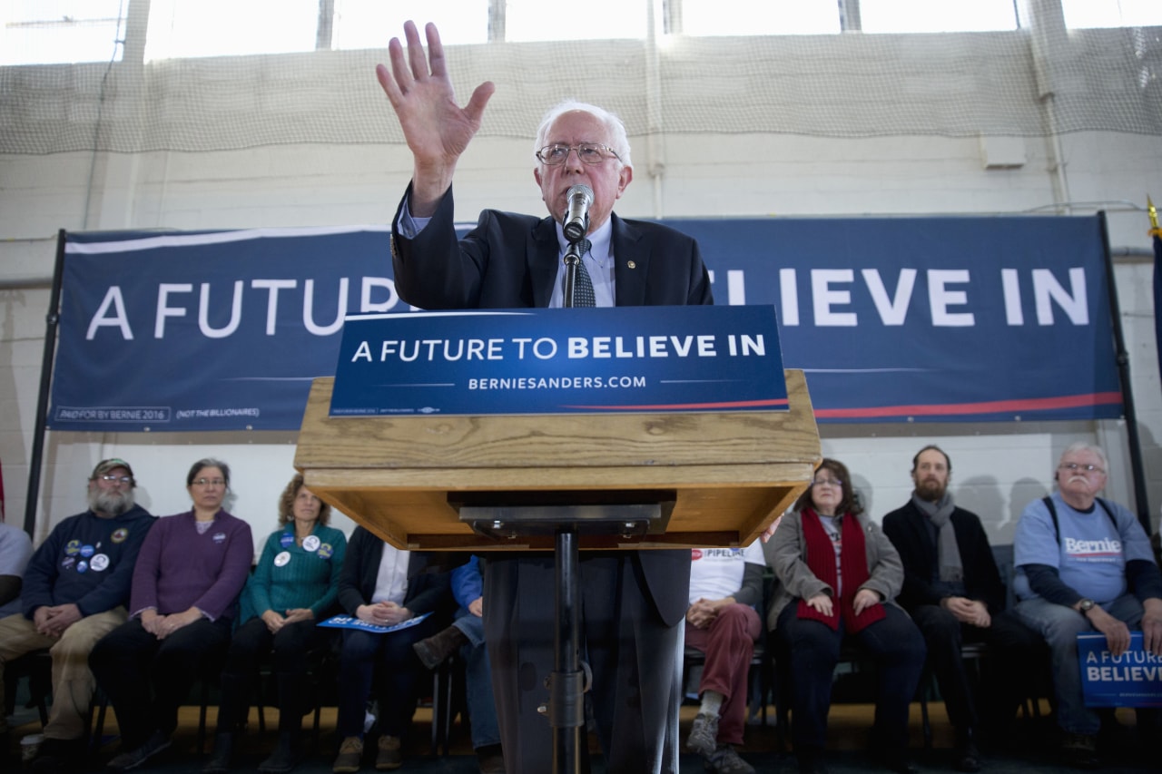 Bernie Sanders is back as a left-wing kingmaker
