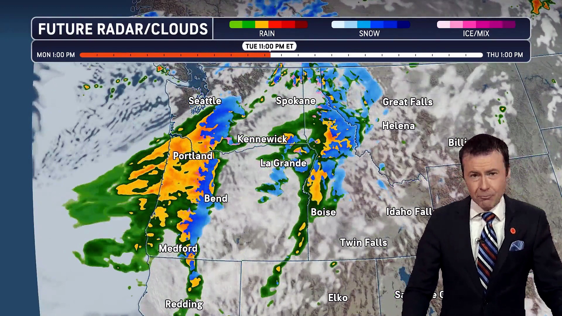 Multiple storms to bring rain and snow to the Pacific Northwest through ...