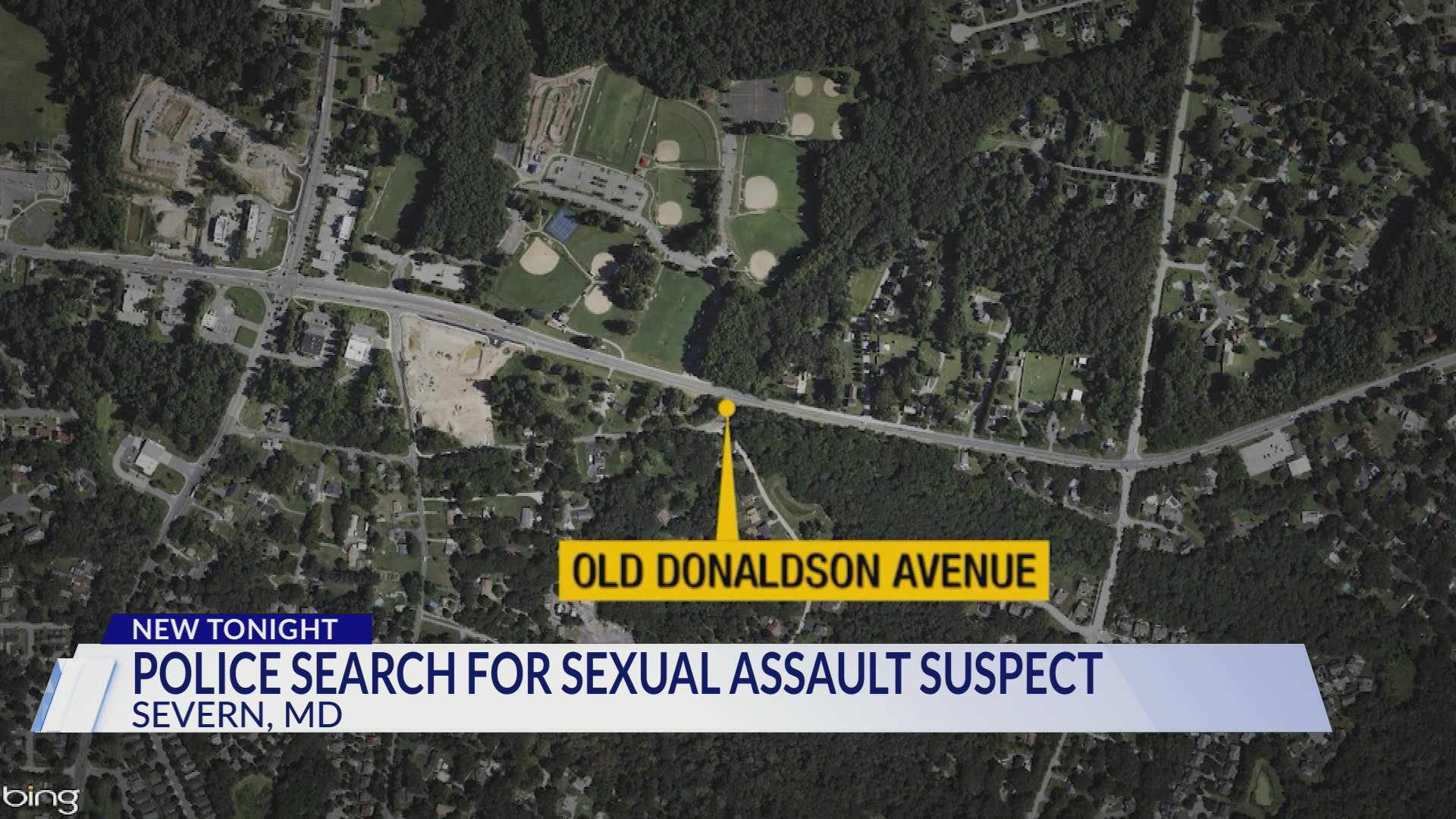 Police search for sexual assault suspect in Severn