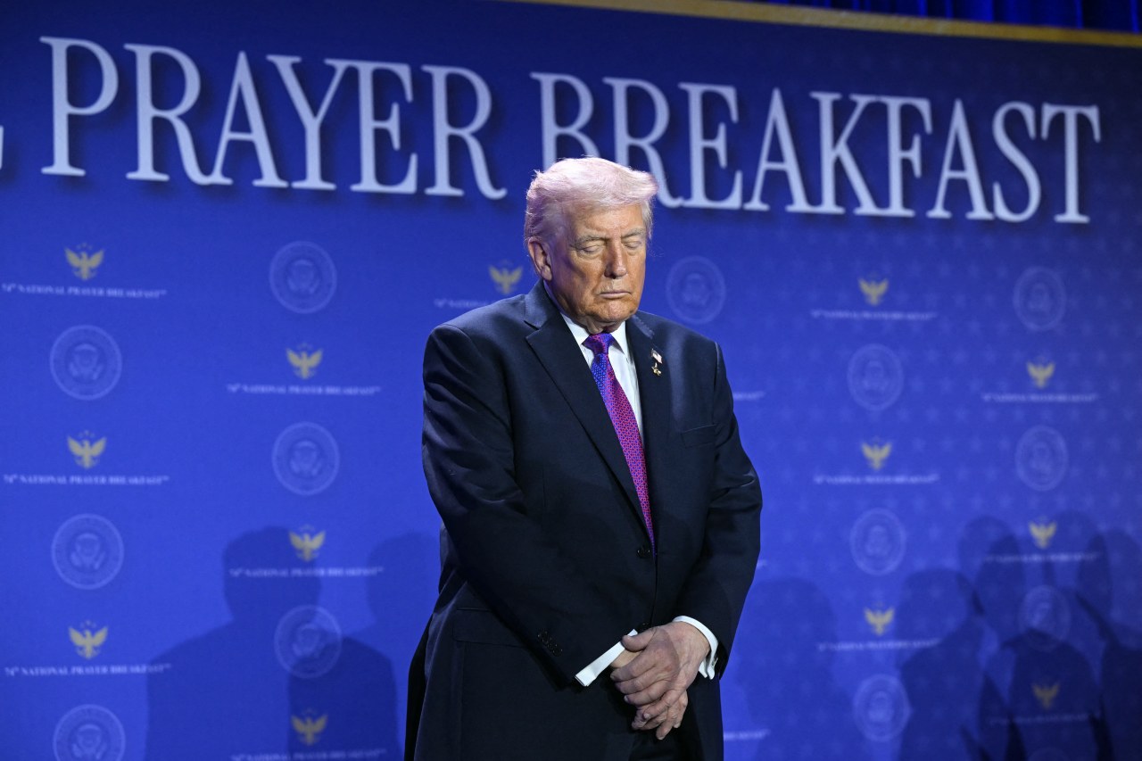How an image depicting Trump as Christ sparked a backlash on the religious right<br>