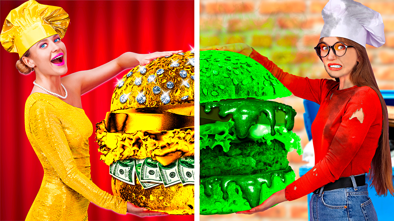 Gourmet vs. budget: The ultimate food challenge!