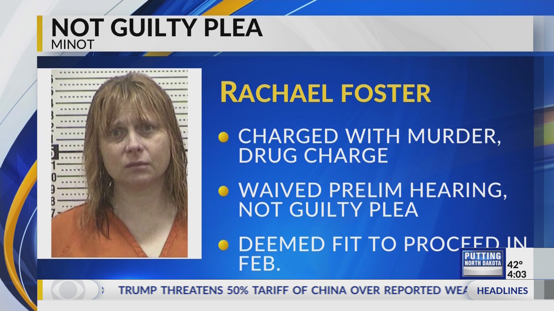 Minot woman pleads not guilty to 2025 shooting death