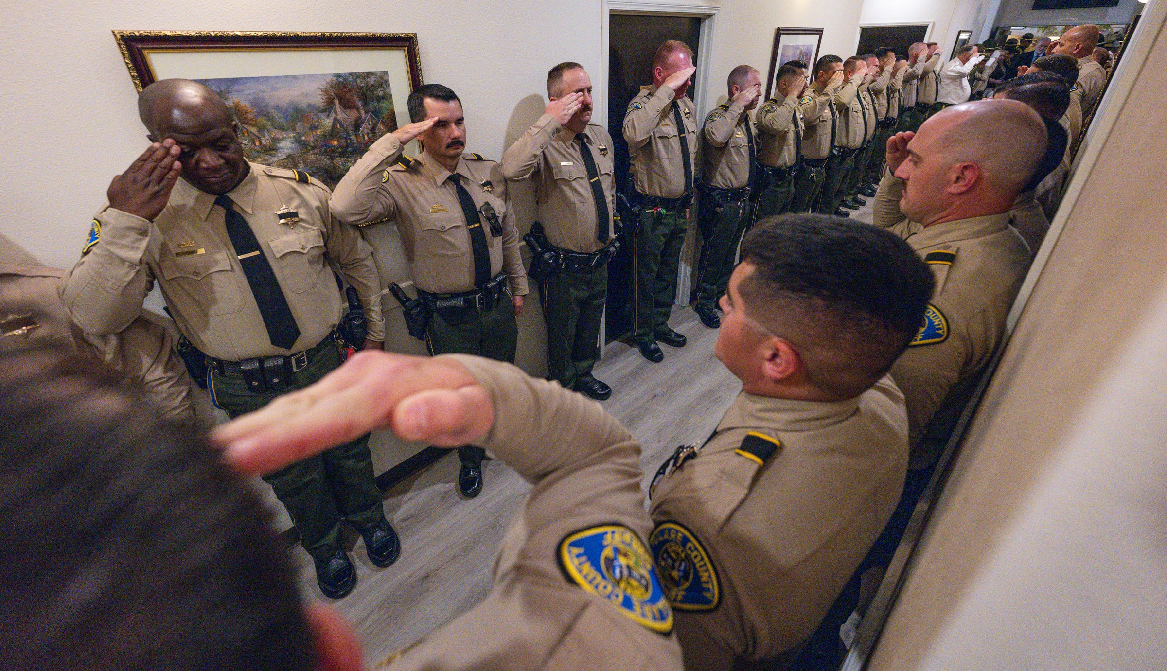 Tulare County rallies for family of slain Deputy Randy Hopper