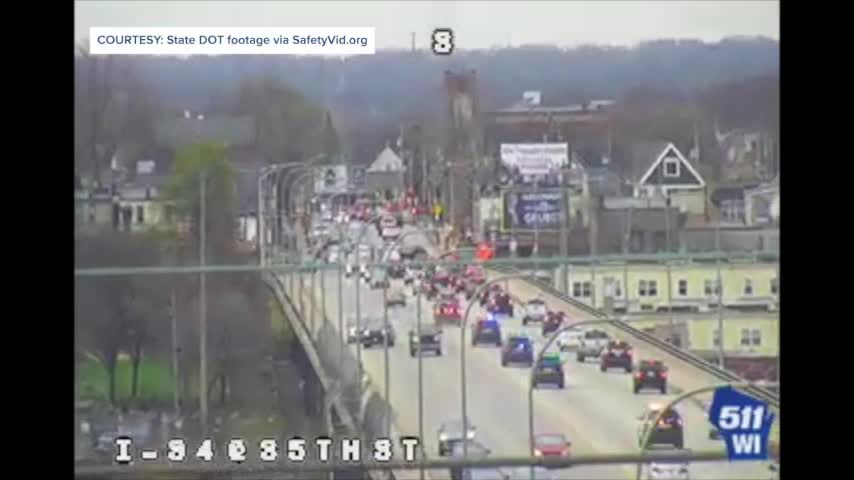 TMJ4 obtains DOT footage of police chase and crash