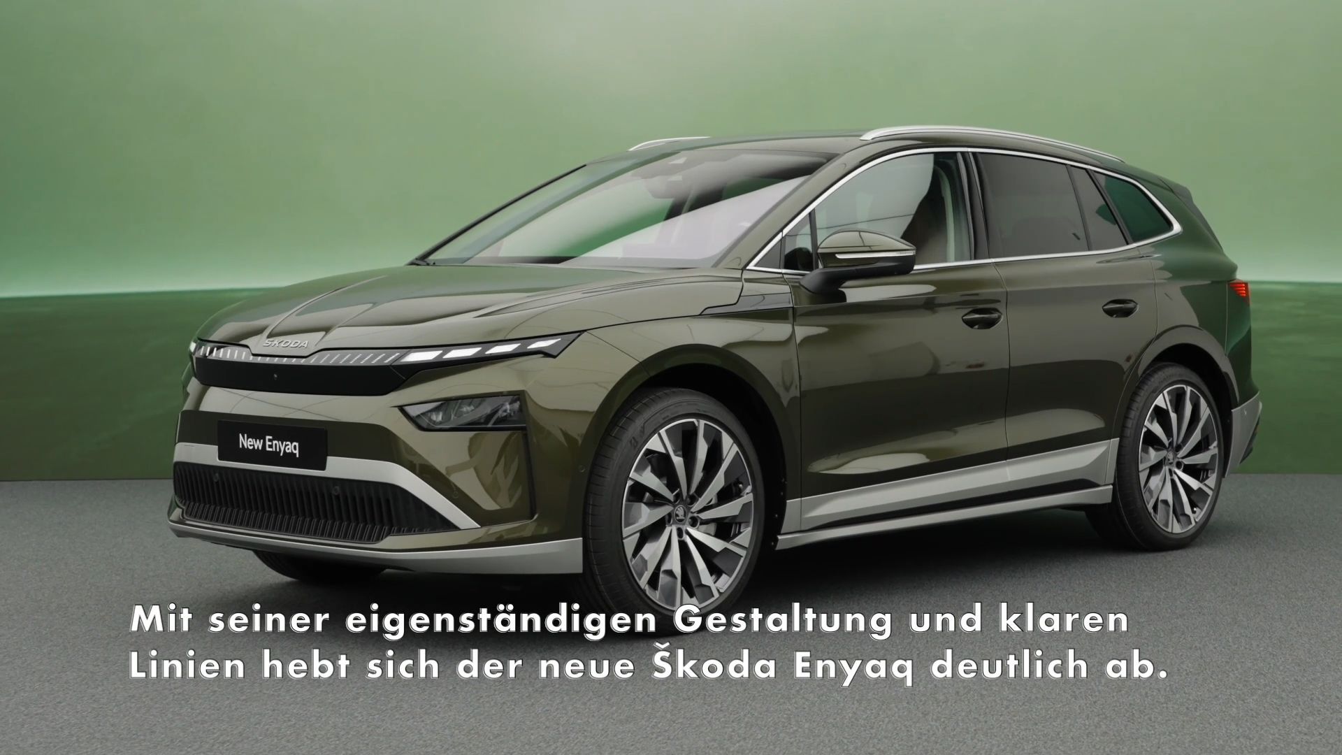 Das Exterieur-Design des neuen Skoda Enyaq
