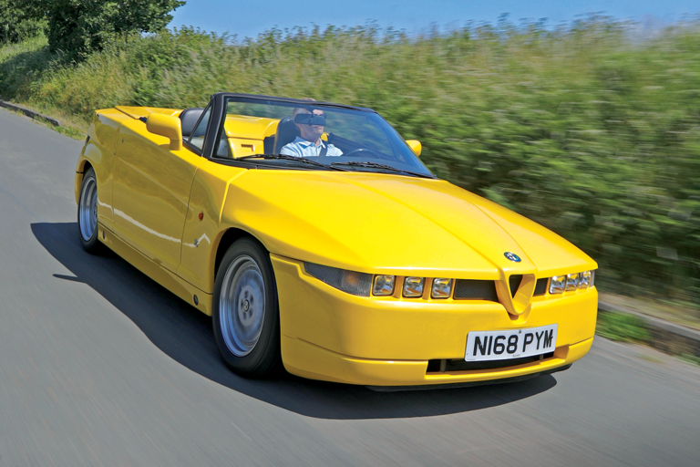 Alfa Romeo RZ: playing all the angles