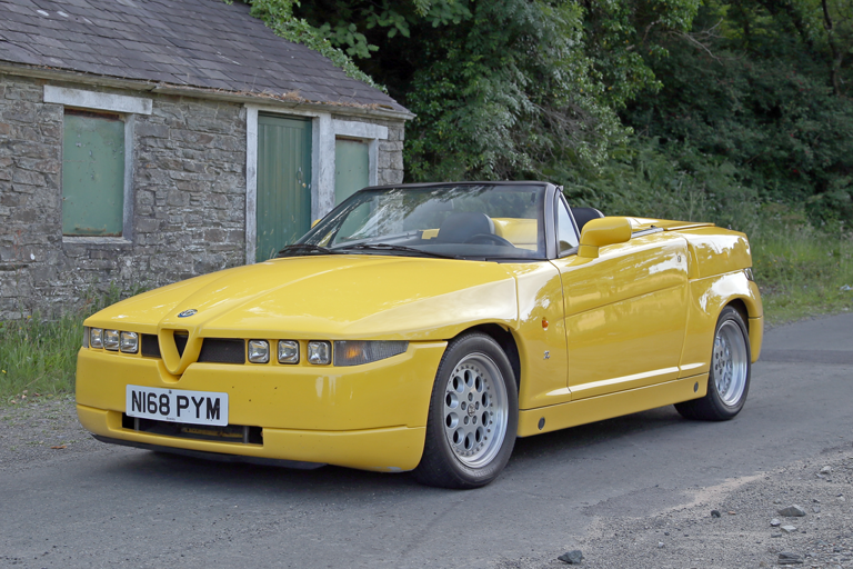 Alfa Romeo RZ: playing all the angles