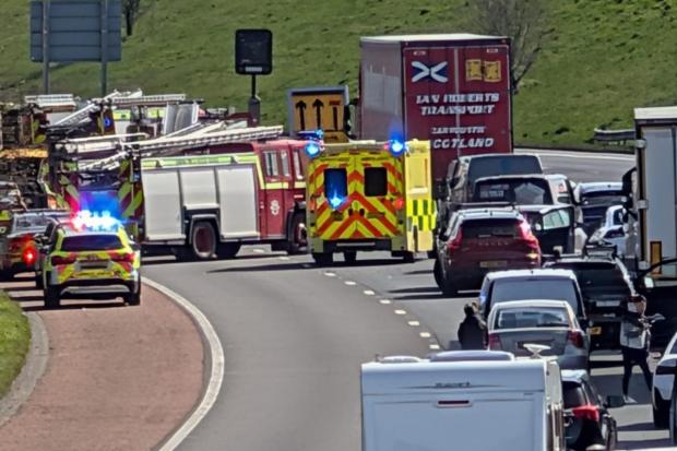 Man dies after two-vehicle crash on M6 in Cumbria