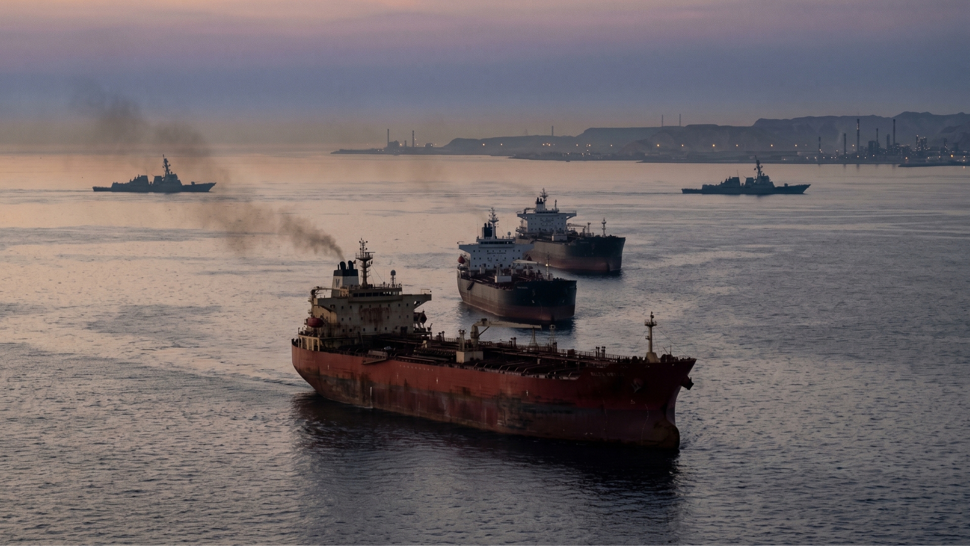 Oil prices surge as US.-Iran tensions renew fears over Hormuz supply route