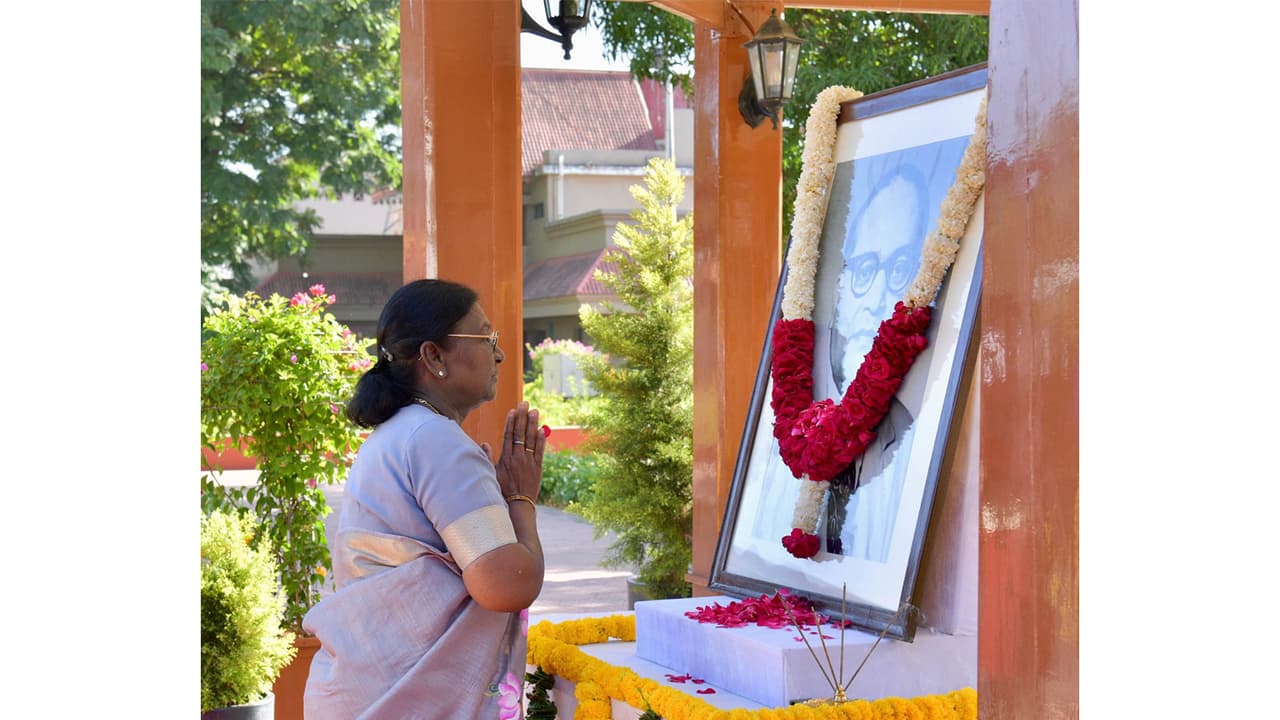 Ambedkar Jayanti: President, PM Modi lead nation in paying tribute