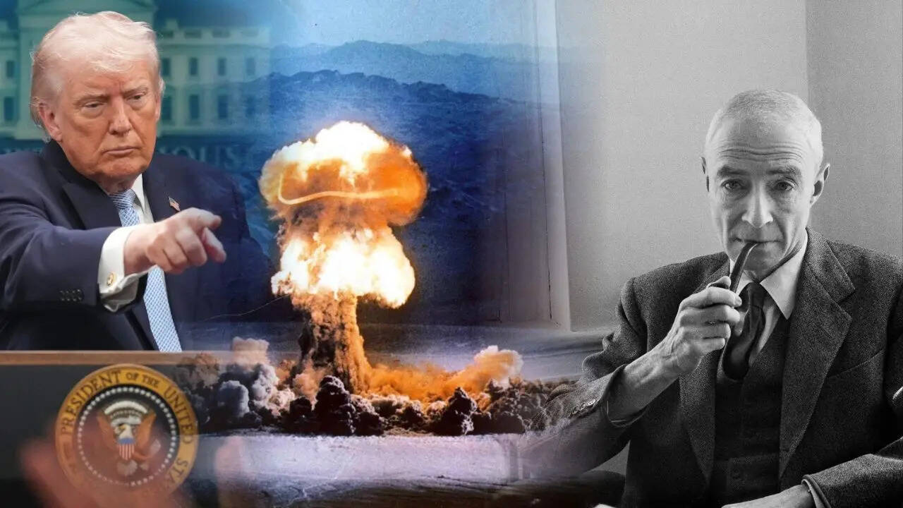 Was atomic bomb necessary? Oppenheimer’s reply meets Iran war ...