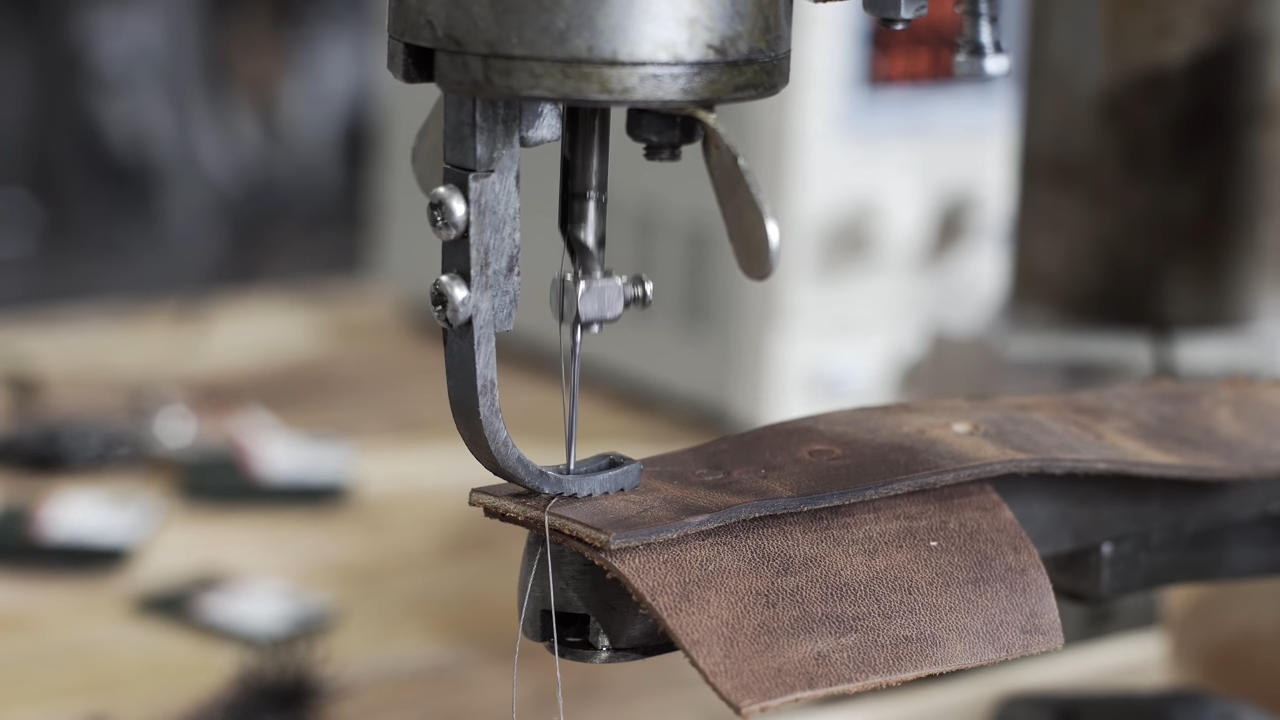 How well does a leather patcher actually sew?