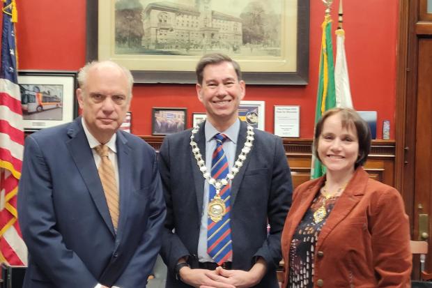 Mayor reflects on historic visit to Worcester, Massachusetts