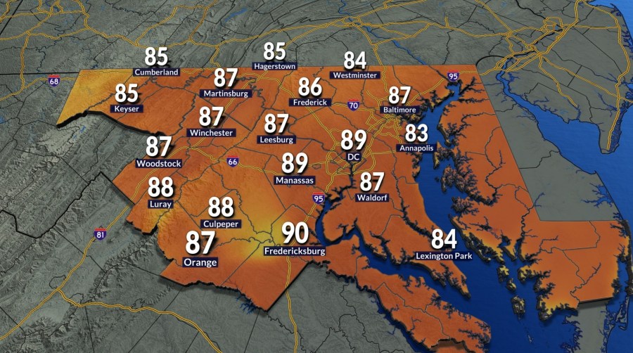 Feeling more like summer: Record heat possible for DC this week