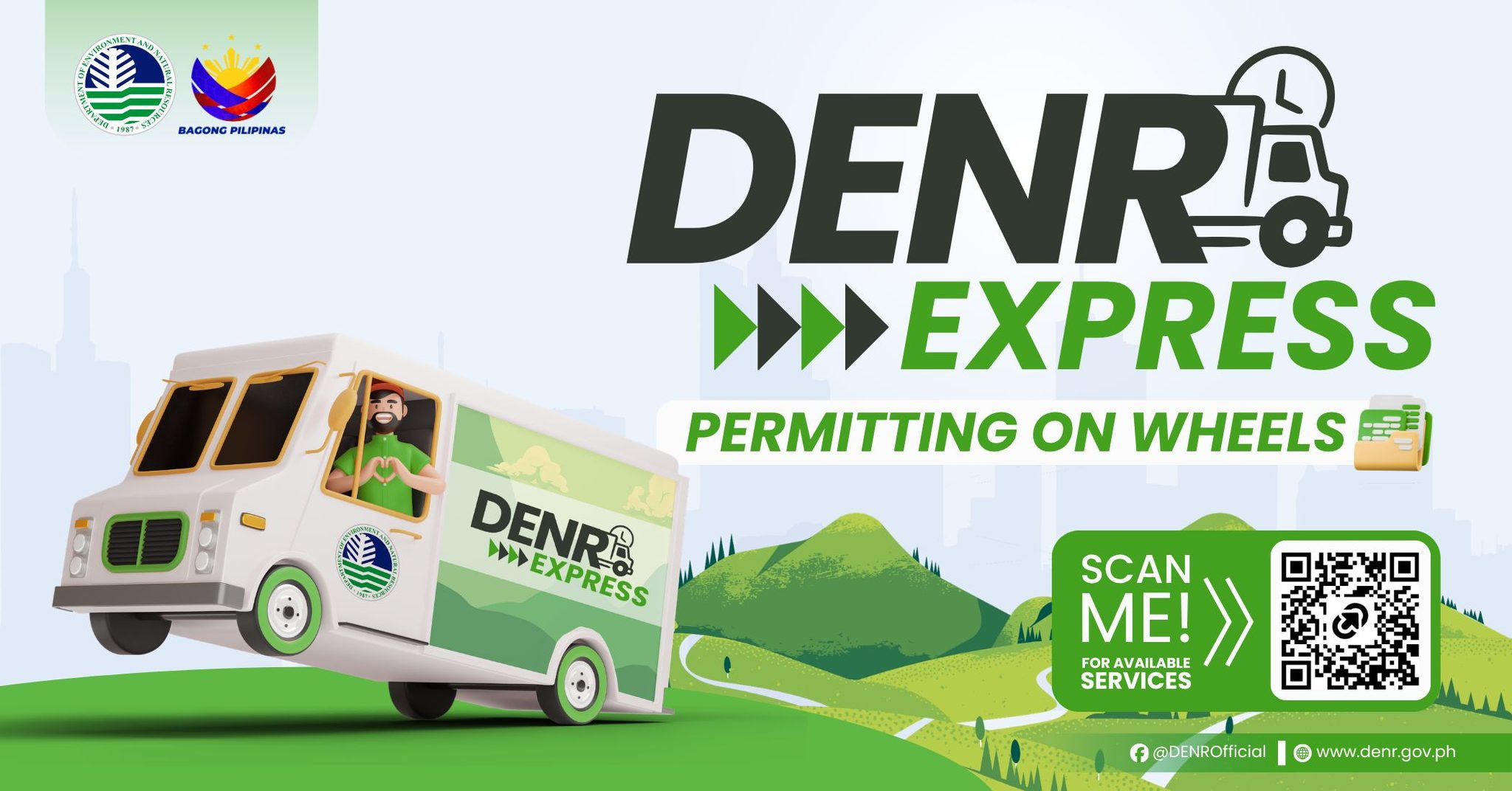 DENR brings permitting services to cities