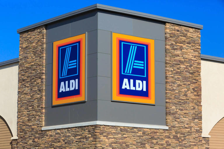 Aldi's new $15 track pants are the ultimate dog-walking uniform