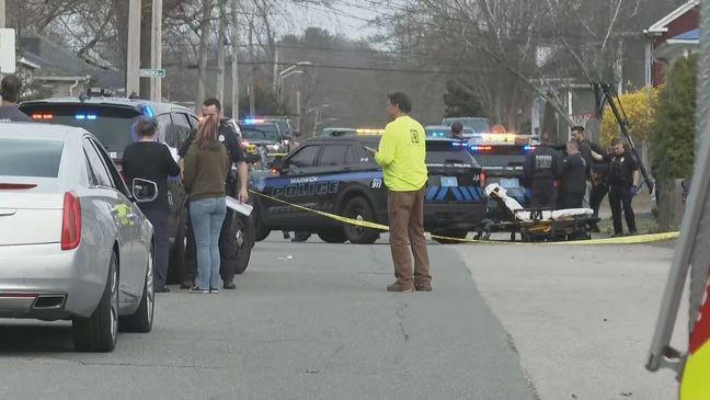 Man taken into custody after double stabbing in Warwick