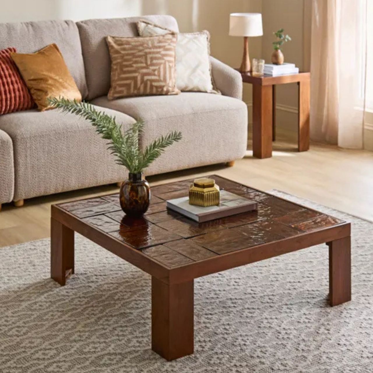 This Tiled Coffee Table Saves Your From the Dirty DIY