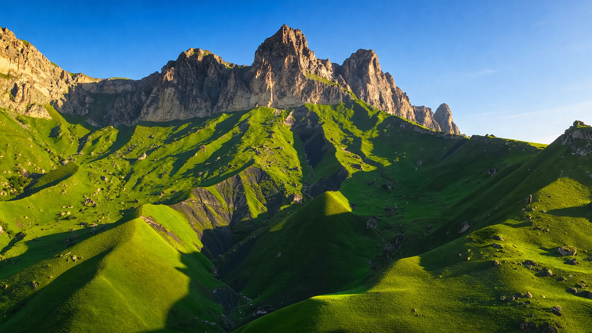 Why do these hills look so unreal?