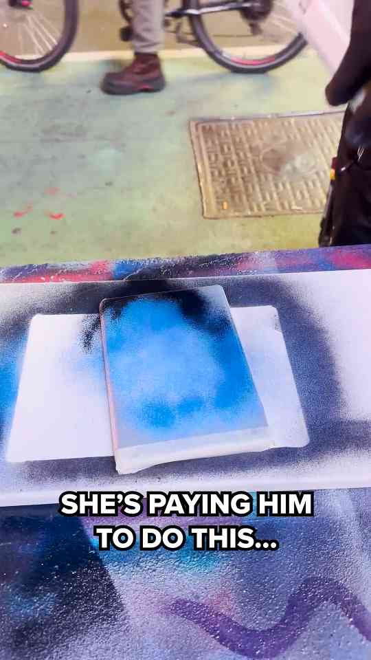 She didn't expect this to happen