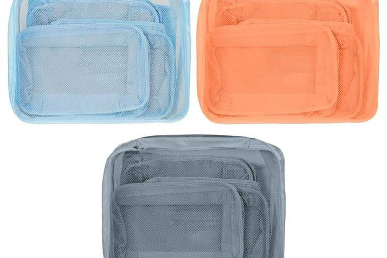Keep suitcases neat with B&M's £5 packing cubes that maximise storage space