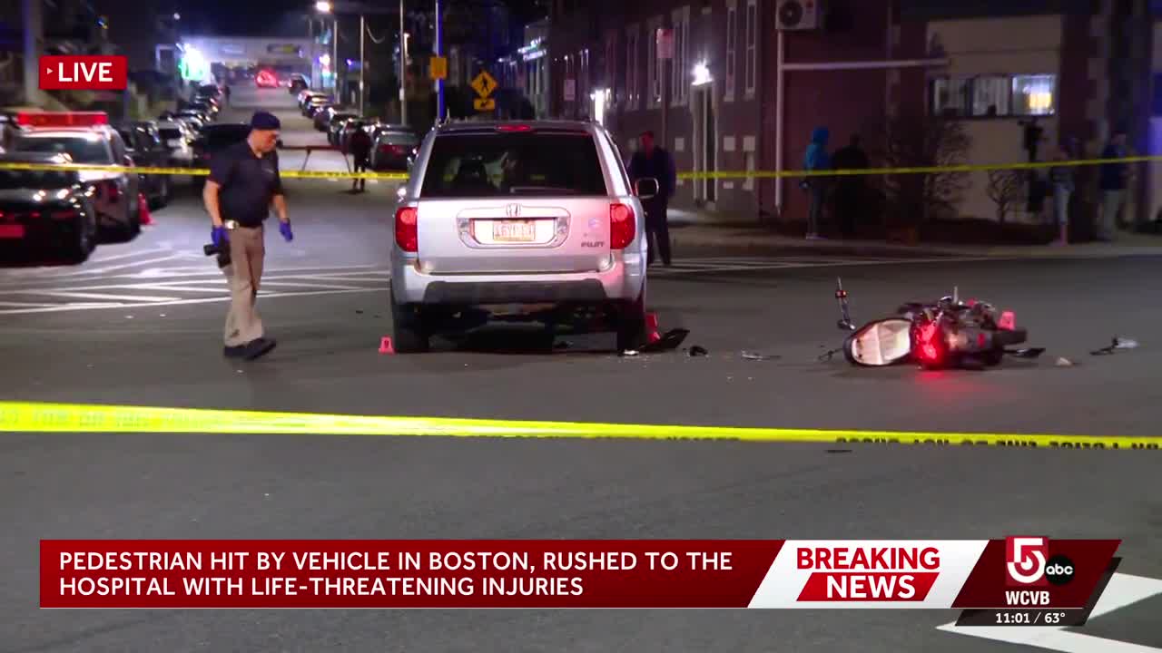 Police investigating in Dorchester after scooter is hit by car
