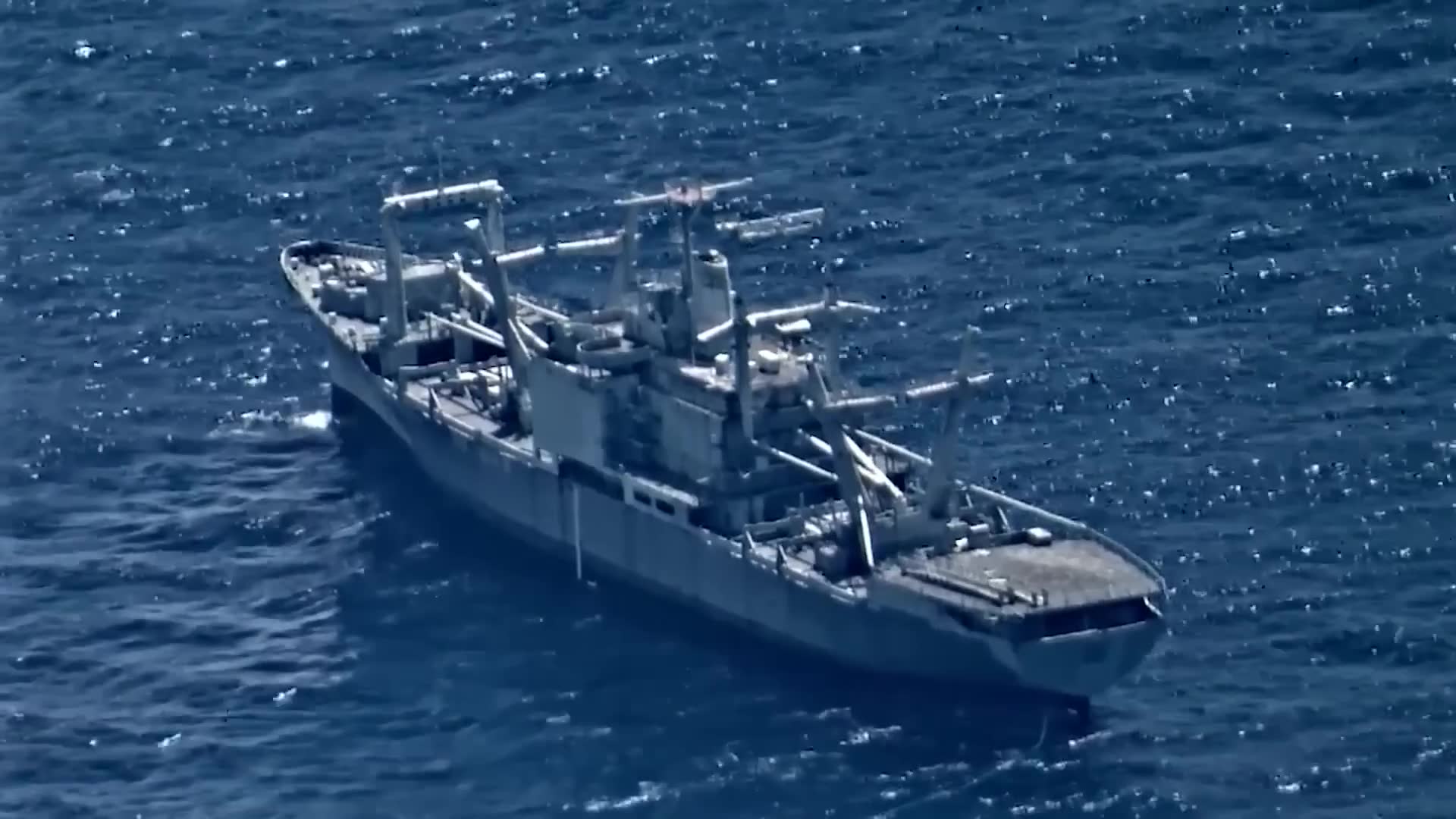 Surveillance ship tracks Royal Navy flagship during operational ...