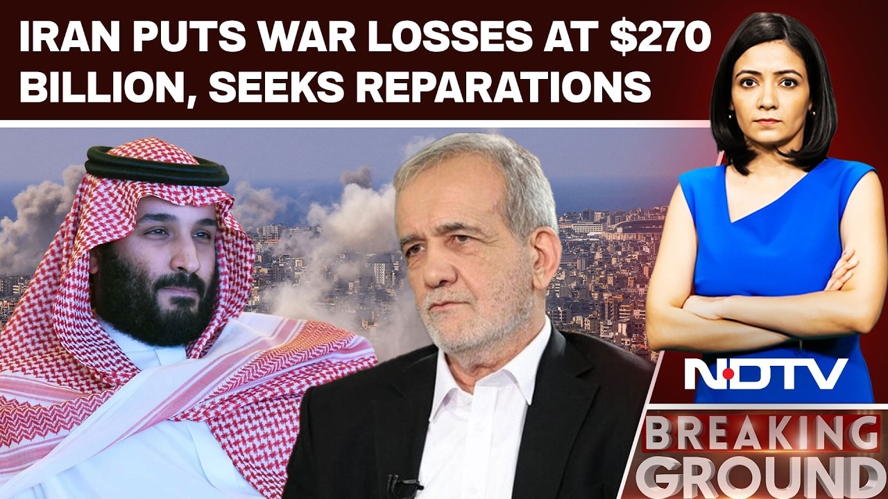 Iran puts war losses at $270 billion, seeks reparations