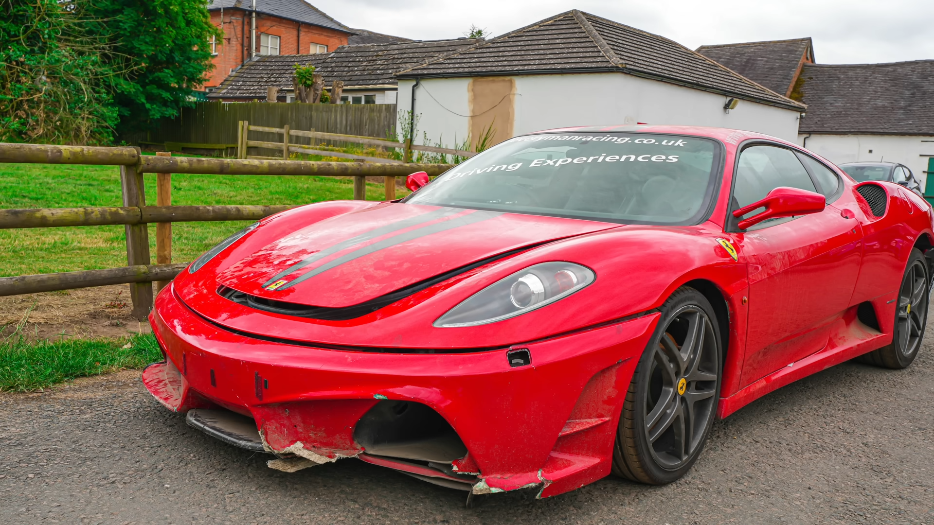 This Ferrari sat for 10+ years - and the engine was destroyed