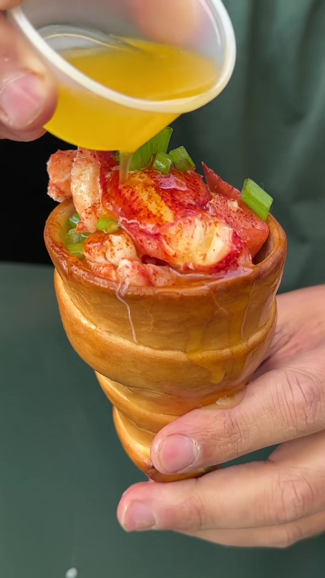 These lobster cones! Pure butter loaded perfection