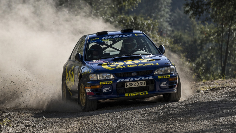 Subaru GC8 555 turbo sound full throttle boxer rumble