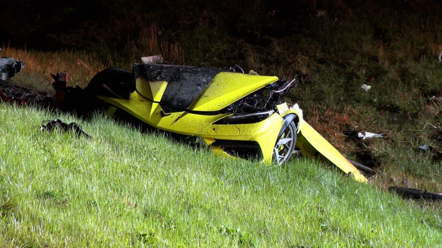 Crash on I-90 kills driver, splits car in two