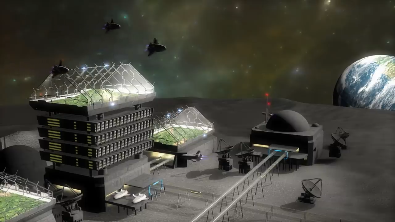 Watch what humans will build on the moon – and it’s bigger than expected
