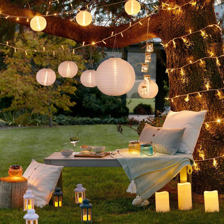 The cosy garden lighting trends making outdoor spaces feel more magical ...