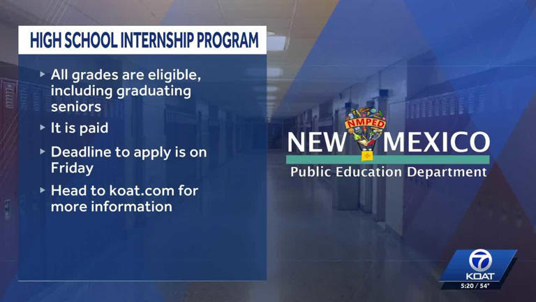 Bernalillo County students invited to apply for paid summer internship ...