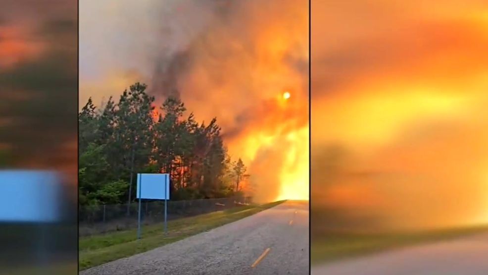 South Alabama is under a fire alert, and here's why