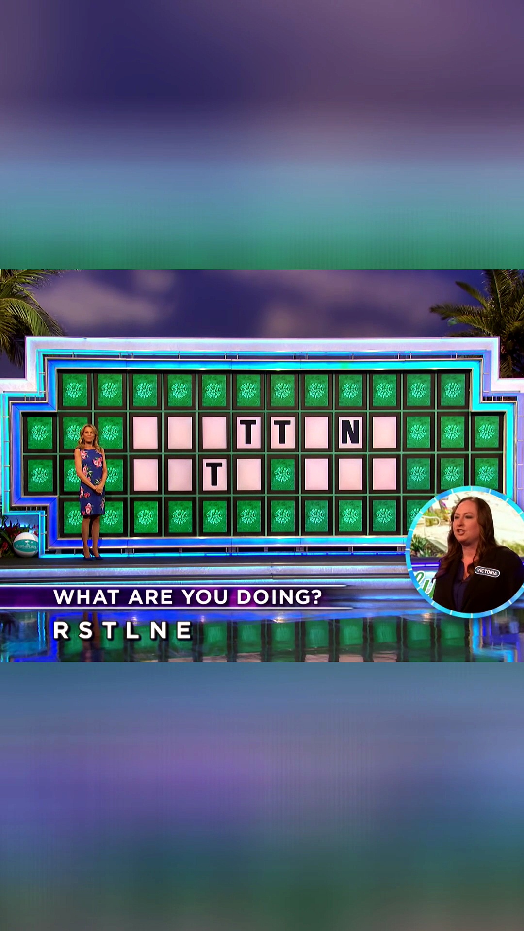 Victoria takes her shot at big money on Wheel of Fortune