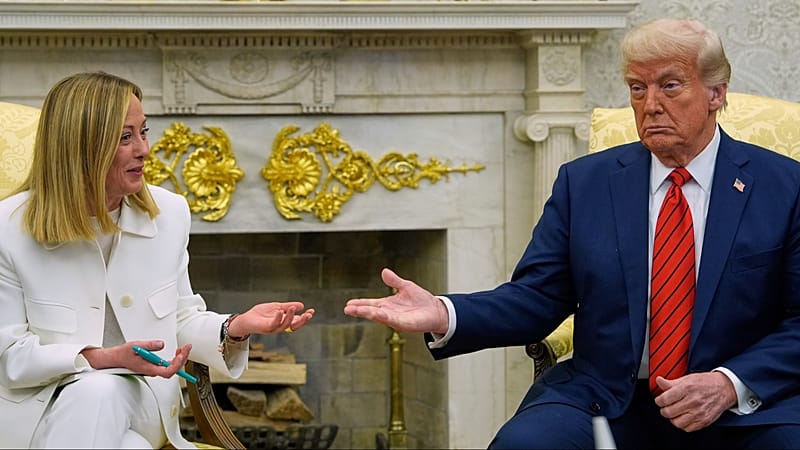 Trump carga contra Meloni y tensa la relación con Italia: "Pensaba que ...