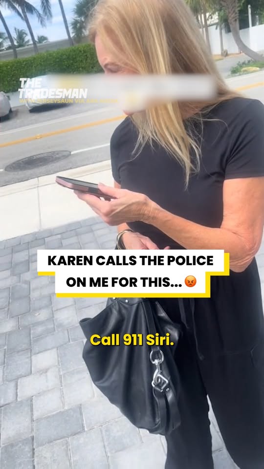 Karen calls the police on me for this