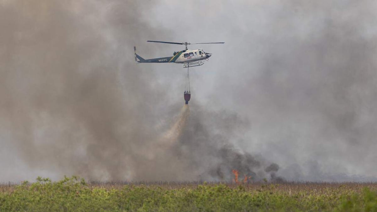 Florida wildfires shattering records amid long drought