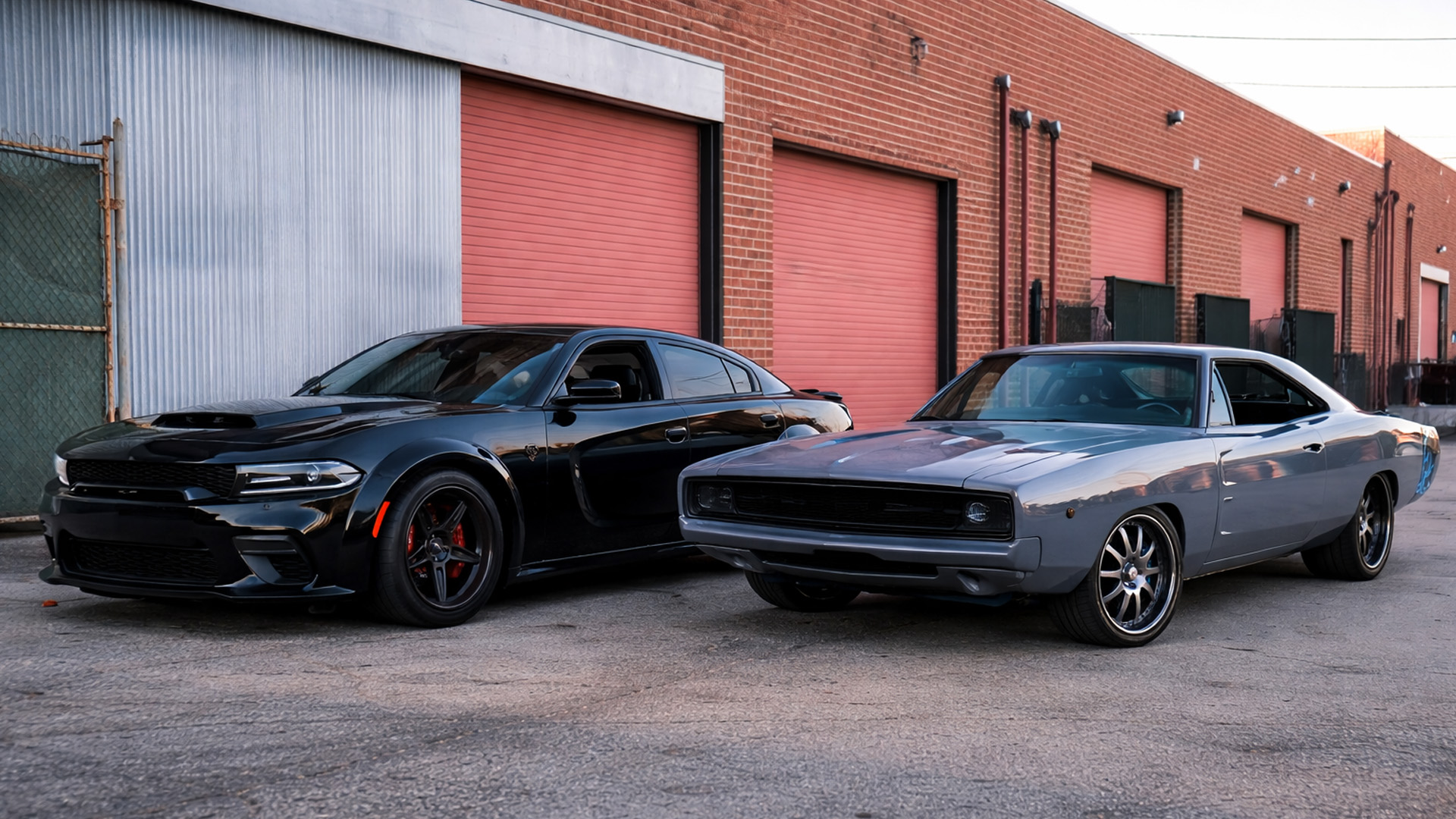 Old school Charger vs new manual Charger comparison